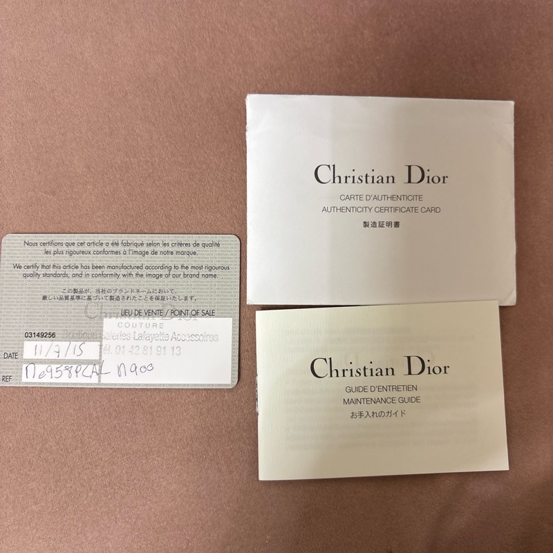 Dior Lady Dior Large 黑色羊皮 36cm 經典款-20