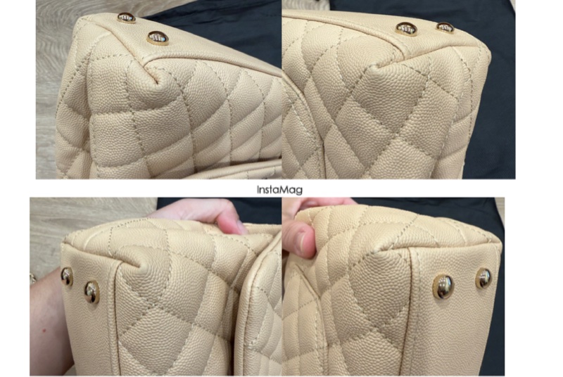 CHANEL COCO Handle 24cm(奶茶色）Flap-9