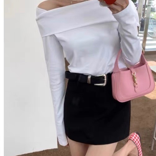 GUCCI jackie1961金扣手提肩背腋下包19*13*3 98新配件塵袋-1