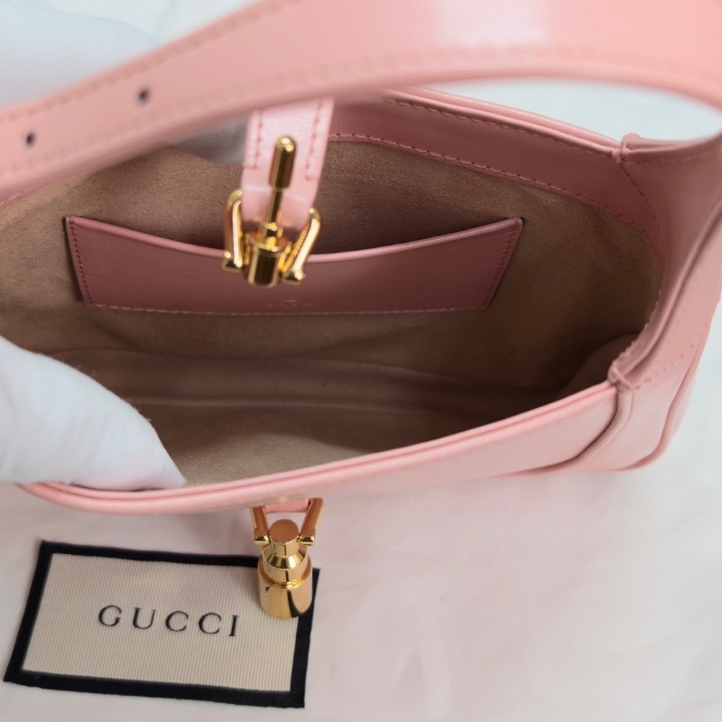 GUCCI jackie1961金扣手提肩背腋下包19*13*3 98新配件塵袋-3