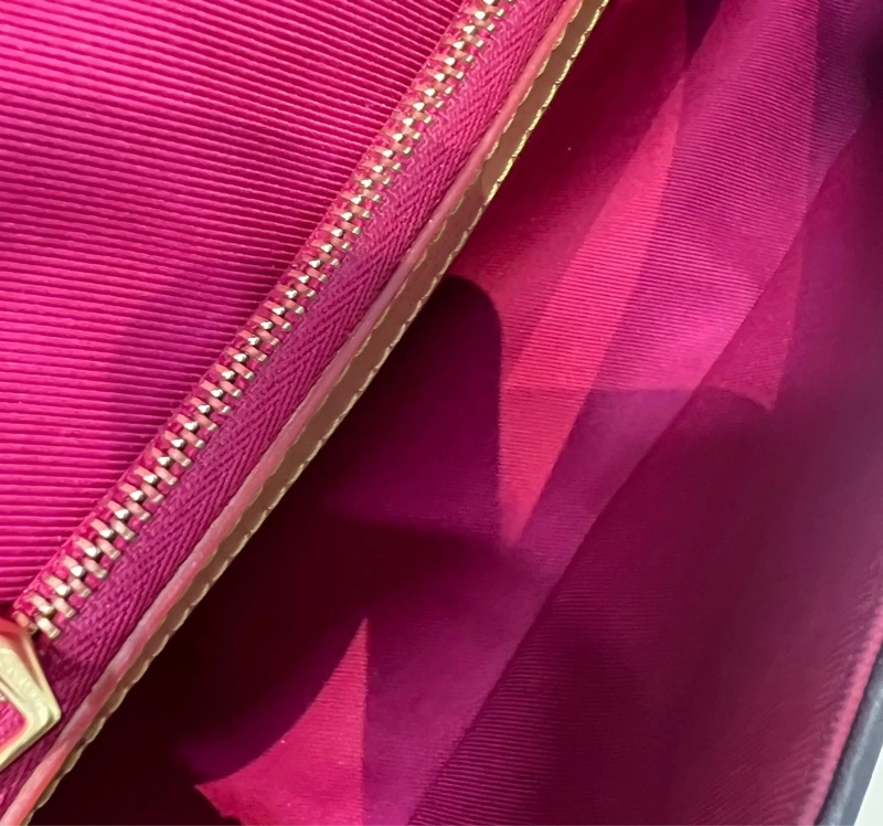 【96新 ✨ 全網最低價！】LV Diane法棍包粉肩帶 芯片款 經典老花（賣得快～下單前先詢問庫存❗️）-7