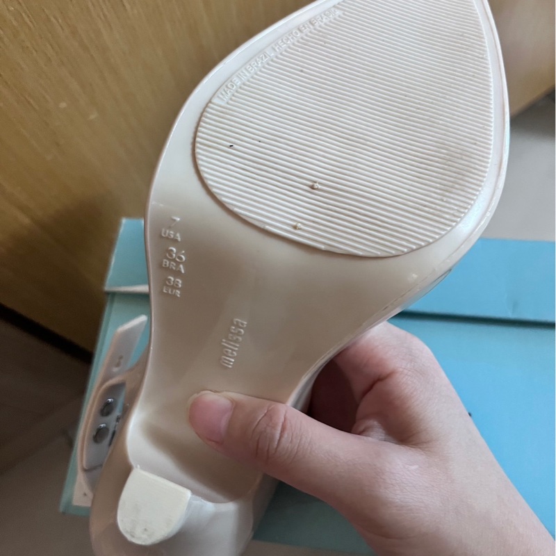 Vivienne Westwood x Melissa香香鞋土星LOGO僅試穿米白色38號-8