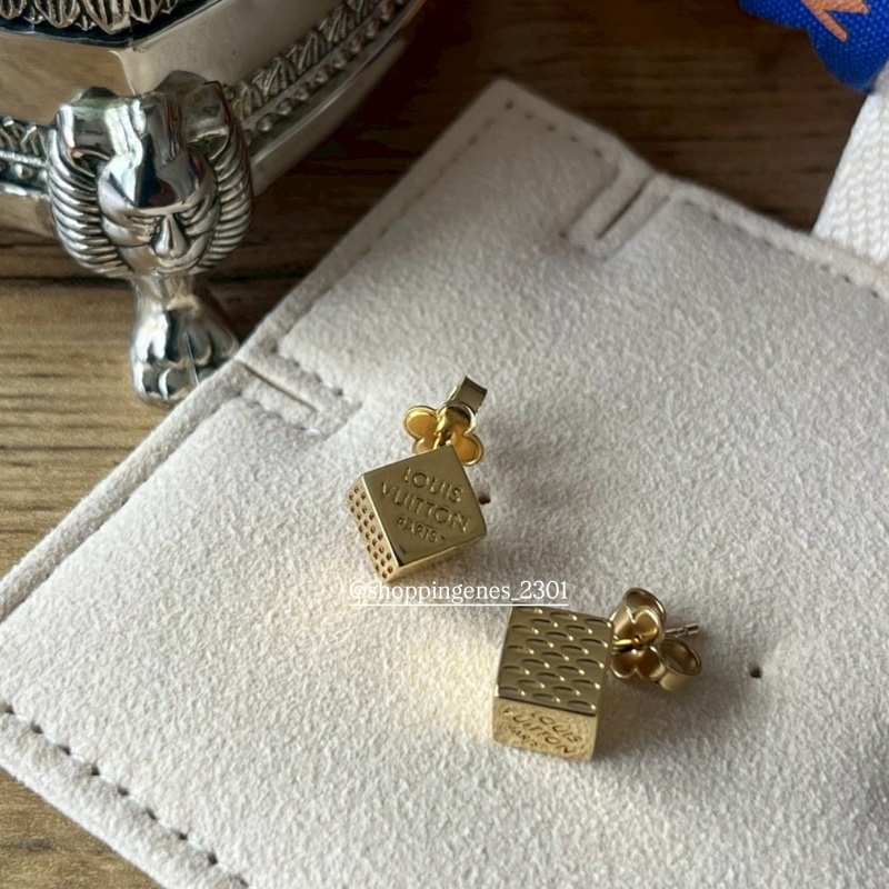 路易威登 LV Louis Vuitton 金磚耳環❗️尚未抵台-3