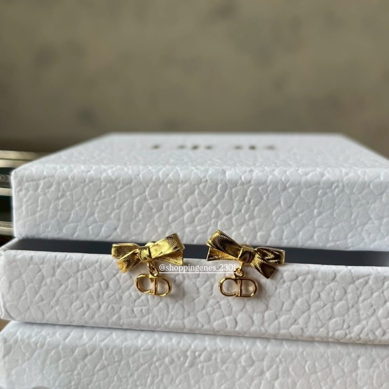 迪奧 Dior 蝴蝶結耳環 ❗️尚未抵台-1