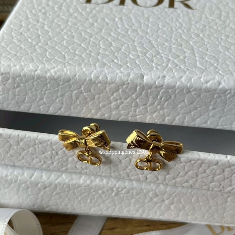 迪奧 Dior 蝴蝶結耳環 ❗️尚未抵台-2