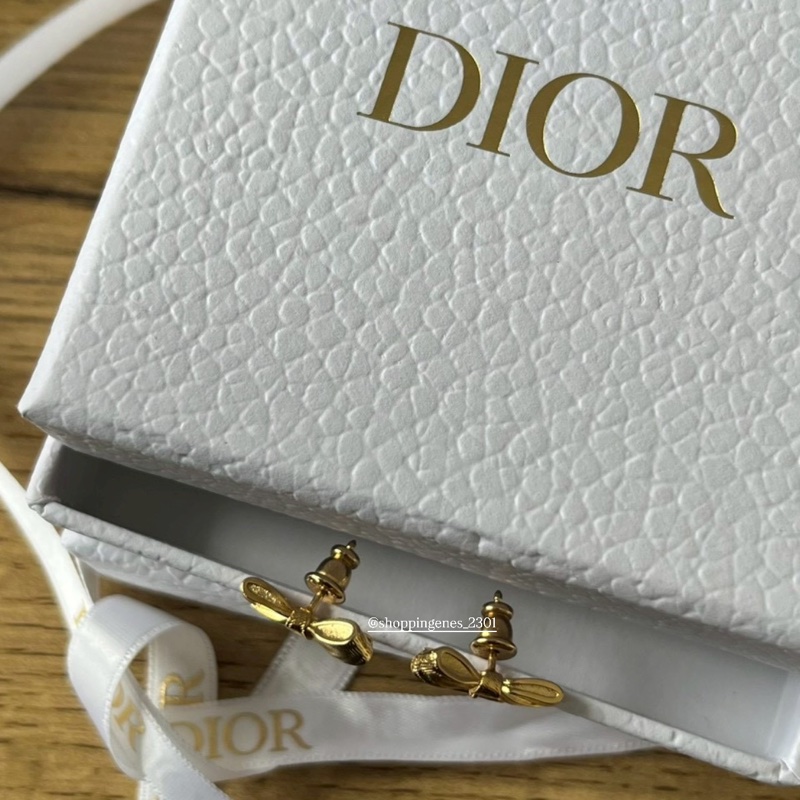 迪奧 Dior 蝴蝶結耳環 ❗️尚未抵台-3