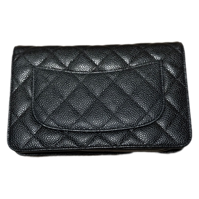 經典款WOC： 黑金荔枝紋小牛皮-10