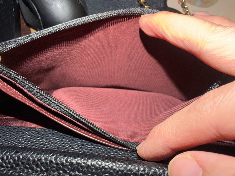 經典款WOC： 黑金荔枝紋小牛皮-15