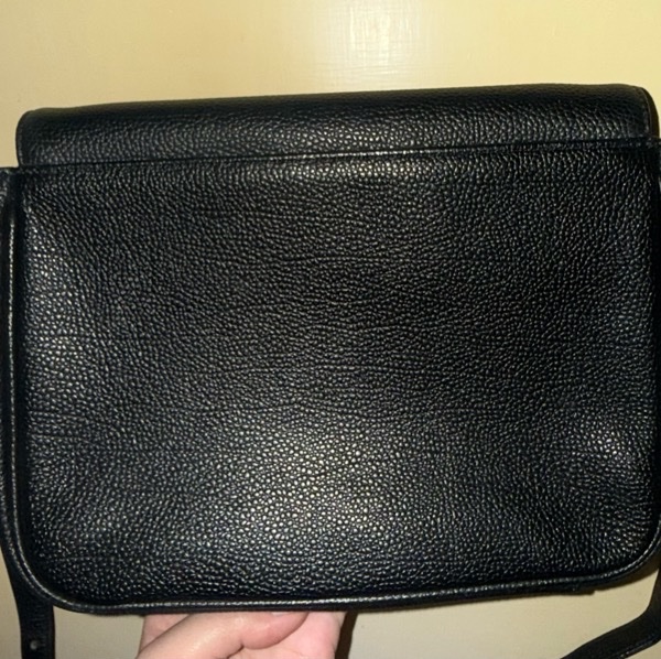 Yves Saint Laurent 肩背包YSL 壓花皮革《中古絕版稀有款》-4