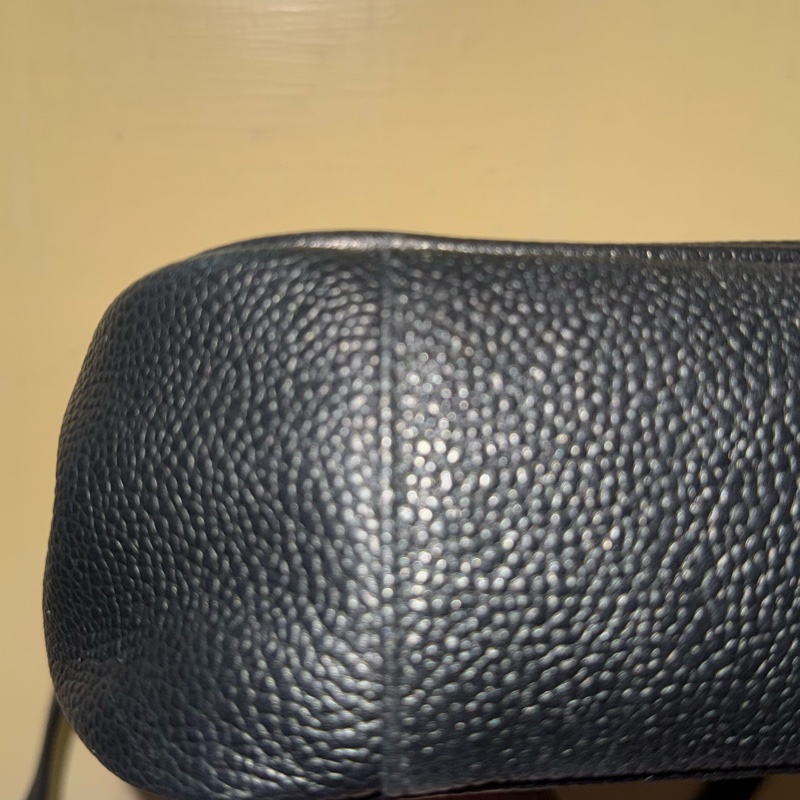 Yves Saint Laurent 肩背包YSL 壓花皮革《中古絕版稀有款》-7