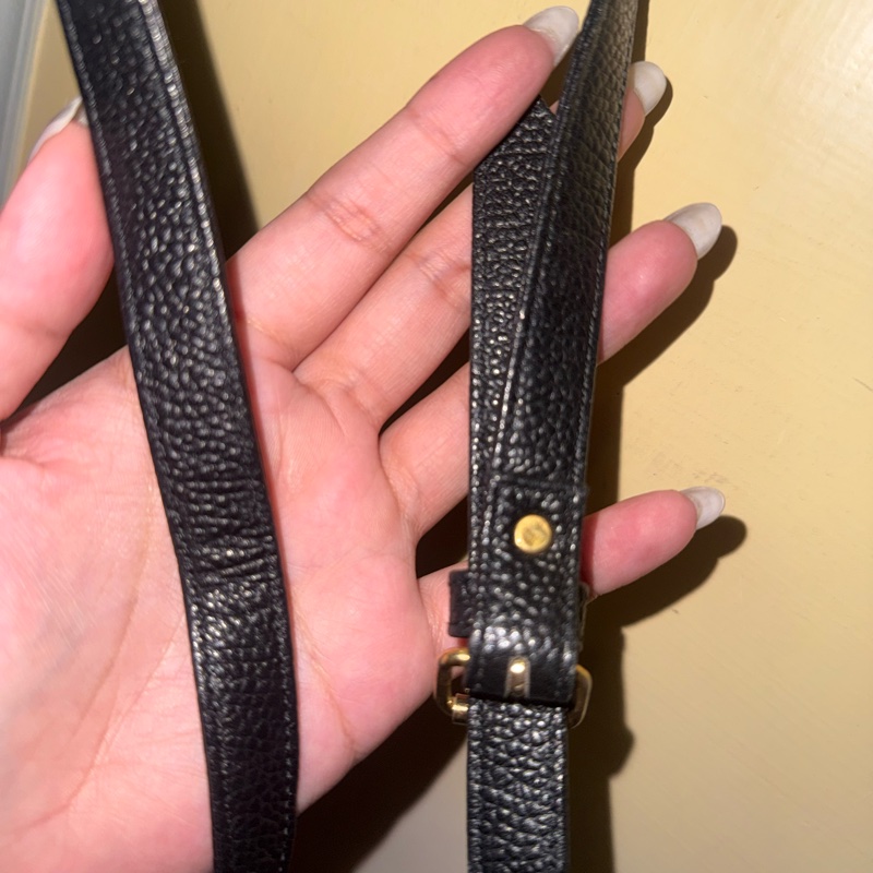 Yves Saint Laurent 肩背包YSL 壓花皮革《中古絕版稀有款》-11