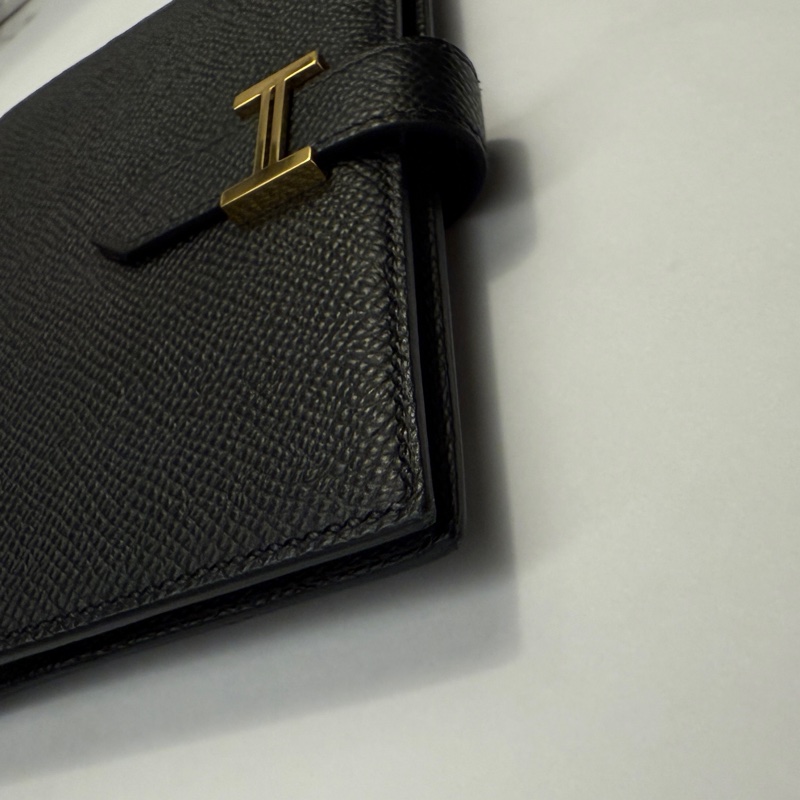 Hermes Bearn Compact 黑色短夾-12