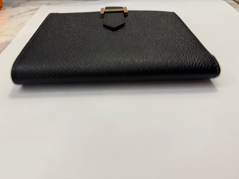 Hermes Bearn Compact 黑色短夾-13