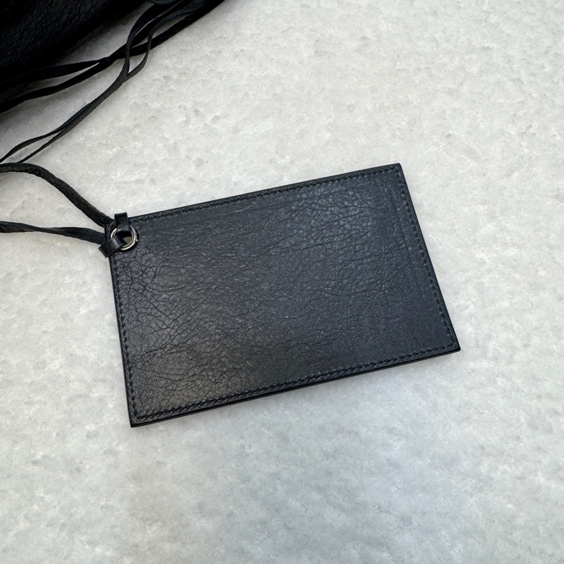 Balenciaga 巴黎世家黑色牛皮 Le City中號機車包 黑金釦手提斜背包-36