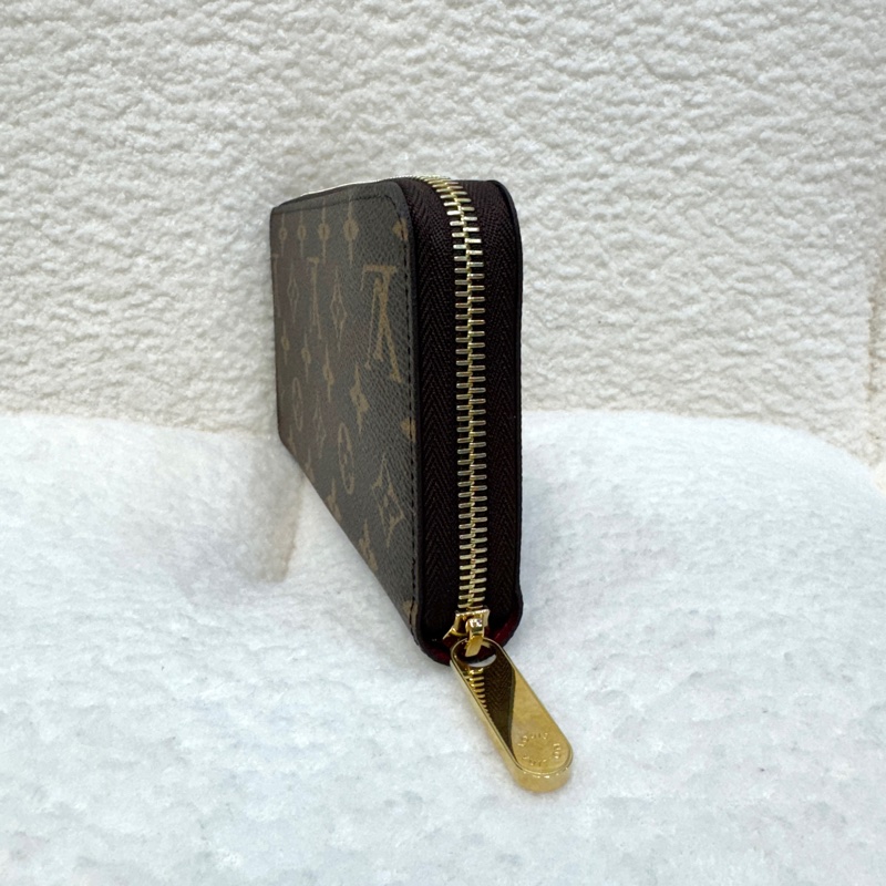 Louis Vuitton LV原花帆布 Zippy Wallet拉鍊長夾 Monogram老花長夾 M41895-2