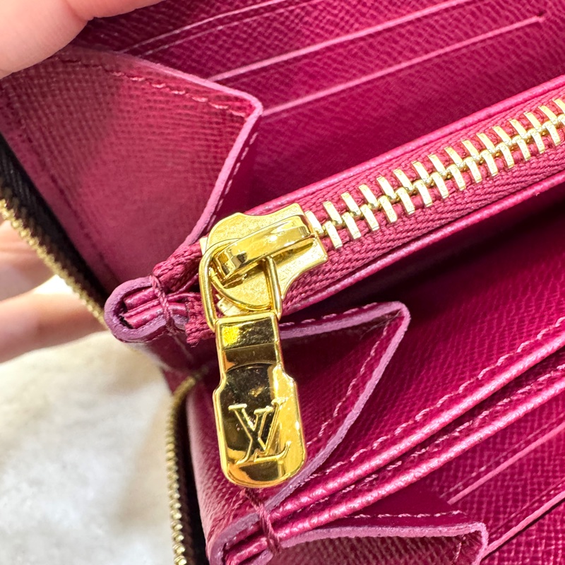 Louis Vuitton LV原花帆布 Zippy Wallet拉鍊長夾 Monogram老花長夾 M41895-11
