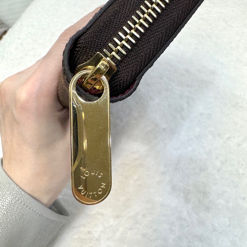Louis Vuitton LV原花帆布 Zippy Wallet拉鍊長夾 Monogram老花長夾 M41895-12