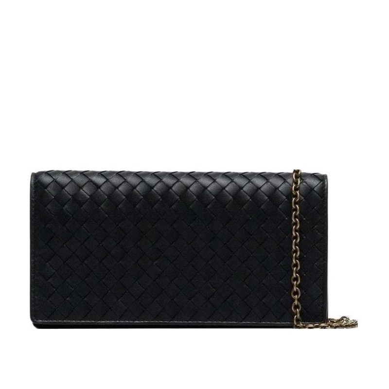 Bottega Veneta 女士 編織細節翻蓋單肩包均碼碼21cm*3.5cm*11cm-0