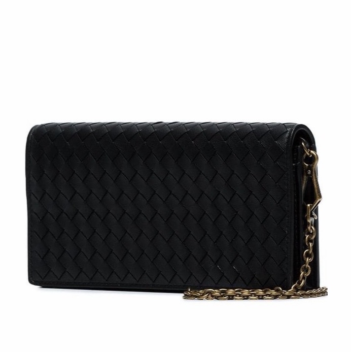 Bottega Veneta 女士 編織細節翻蓋單肩包均碼碼21cm*3.5cm*11cm-4