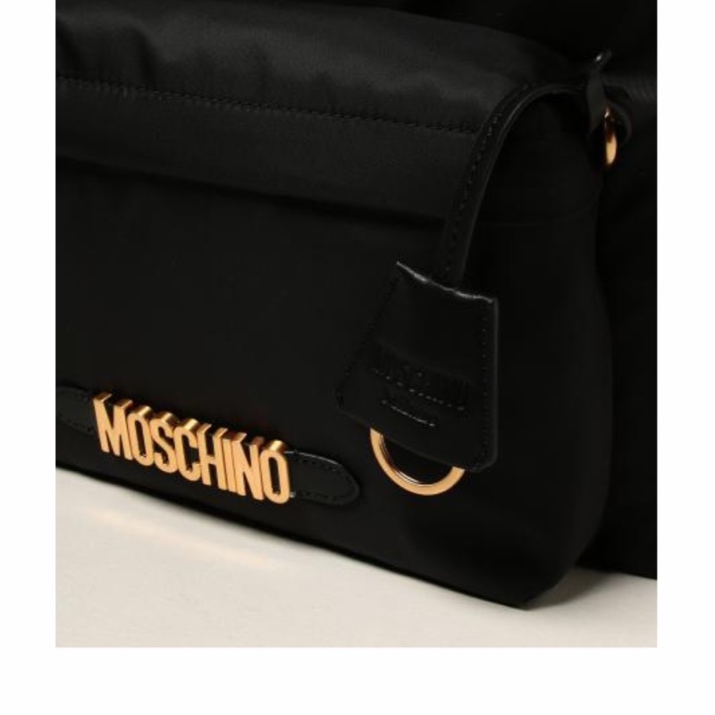 Moschino 女士 徽標雙肩包均碼碼長：30 cm，寬：14 cm，高：39 cm-4