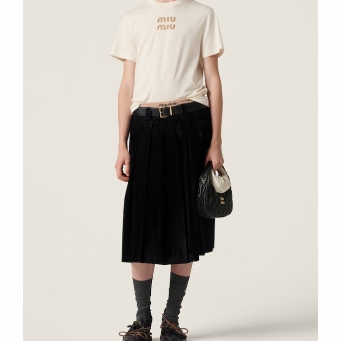 Miu Miu 女士 短袖T恤XS S M L碼-4