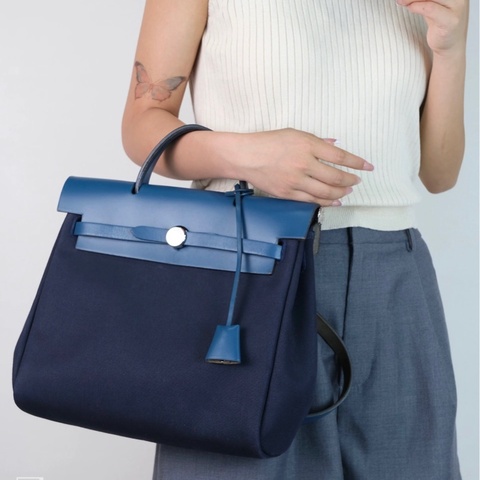✨Hermes herbag31 後背包 包型很好 鎖鑰匙齊全💙