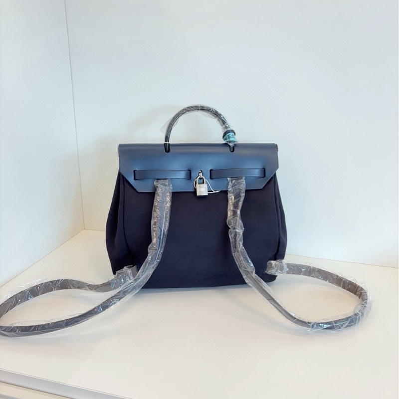✨Hermes herbag31 後背包 包型很好 鎖鑰匙齊全💙-5
