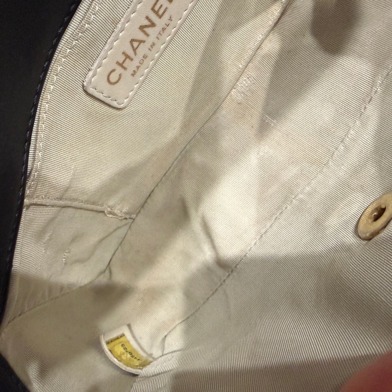 稀有款❤️ 香奈兒 #黑金 #滾邊 #CF #法棍包-53