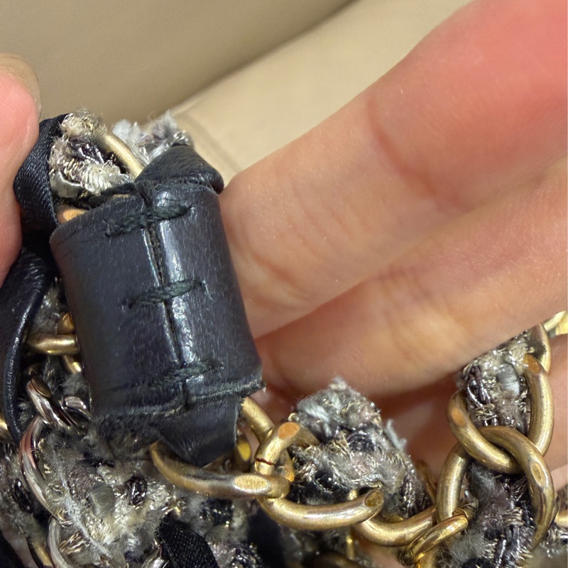 稀有款❤️ 香奈兒 #黑金 #滾邊 #CF #法棍包-79