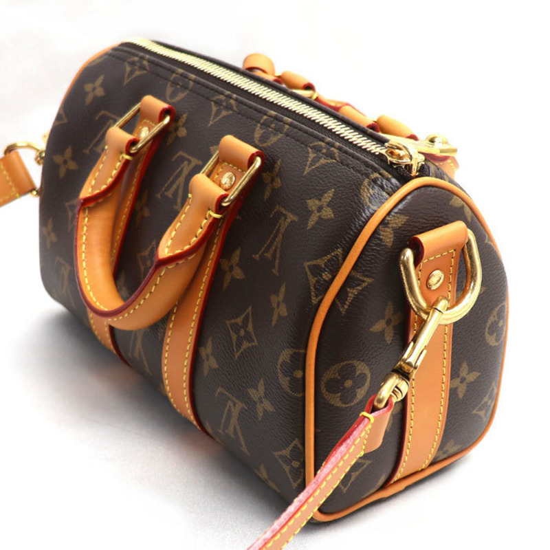 路易威登 Keepall Cargo 25 兩用單肩包 Monogram 棕色 M14981 IC 男款 女款-1