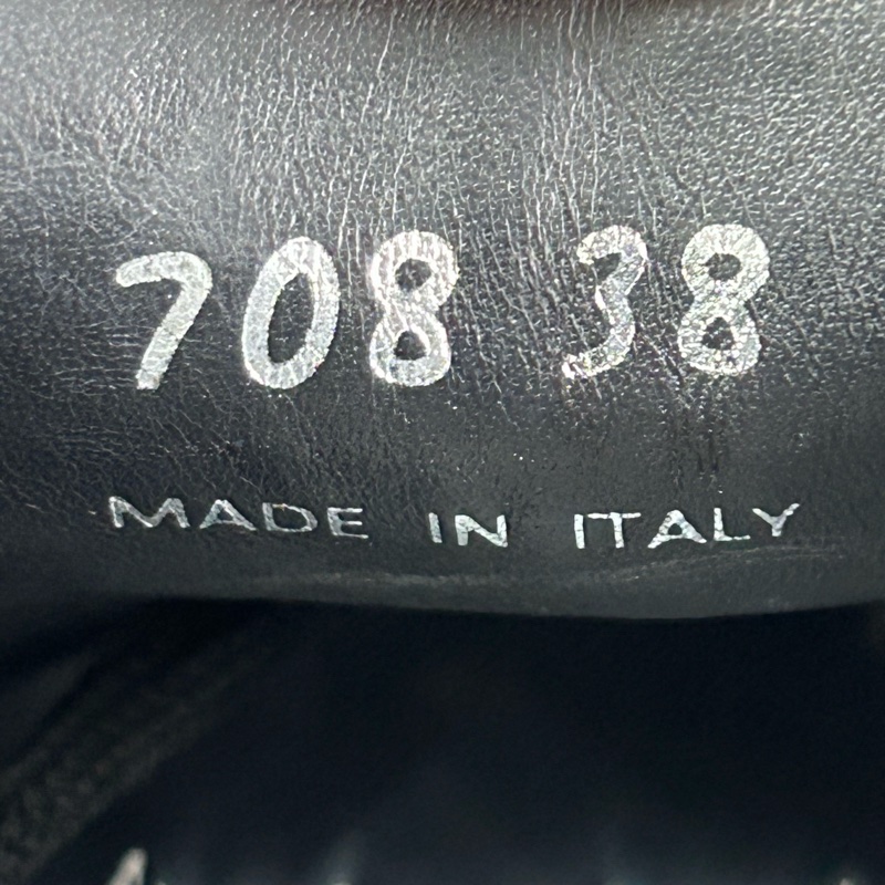 Prada普拉達樂福鞋黑色齒輪厚底鞋 尺碼38-11