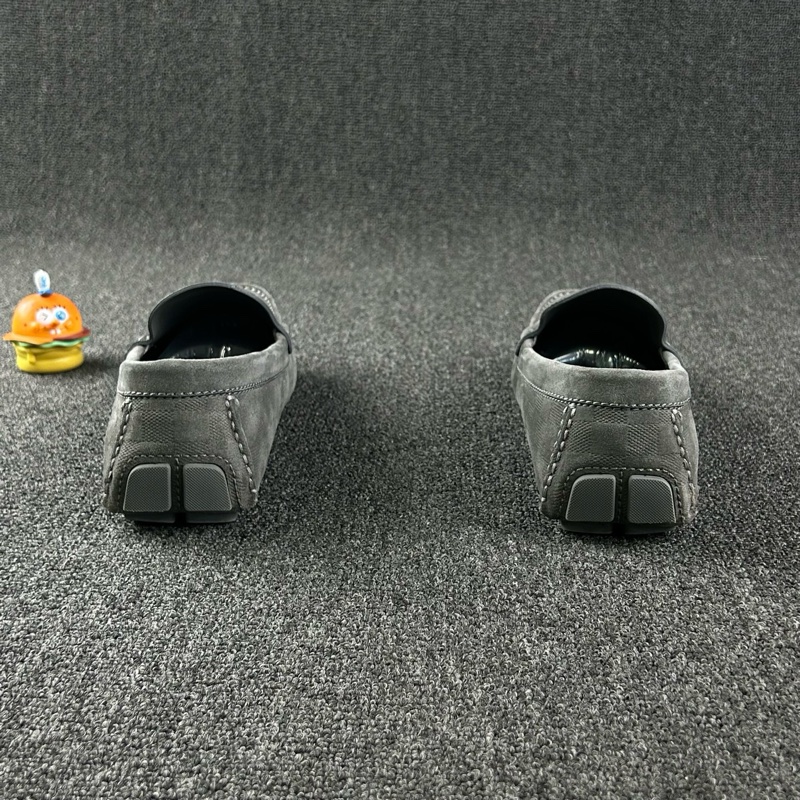 Louis Vuitton路易威登灰色樂福鞋 尺碼：44-8