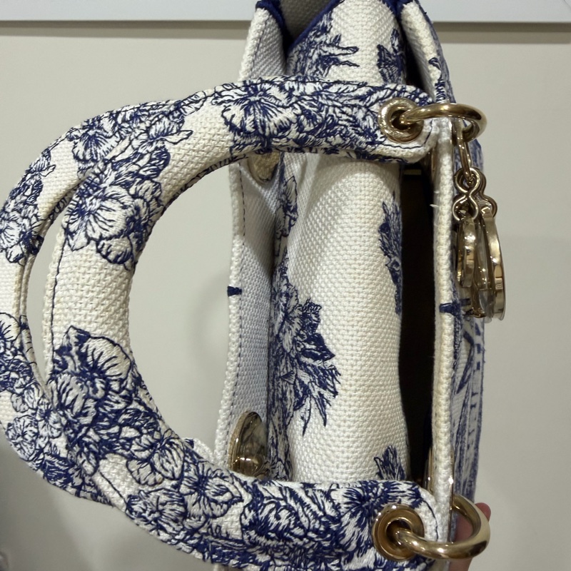 Dior戴妃手提包芯片款-17