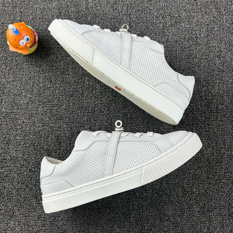 Hermes愛馬仕Kelly扣小白鞋 尺碼37.5-3