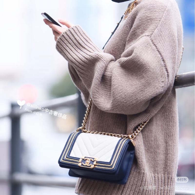 99新全配❤️ 香奈兒 #金絲線 #宮廷風 #leboy小號 #boy20-2