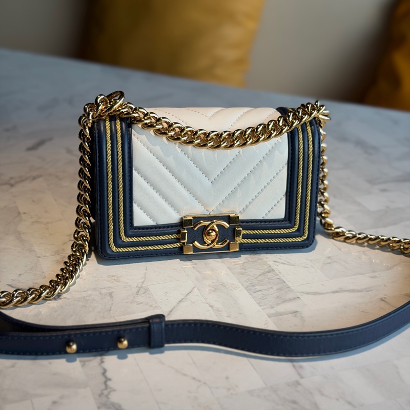 99新全配❤️ 香奈兒 #金絲線 #宮廷風 #leboy小號 #boy20-5