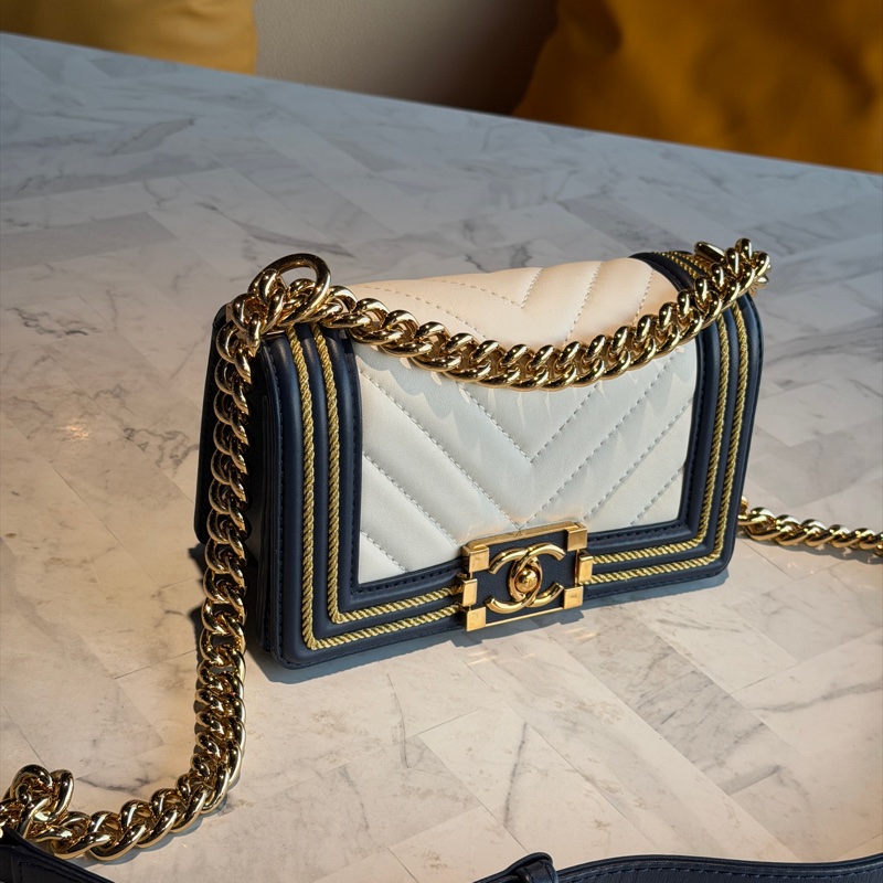 99新全配❤️ 香奈兒 #金絲線 #宮廷風 #leboy小號 #boy20-6