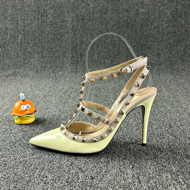 Valentino華倫天奴黃色高跟鞋 尺碼37-3