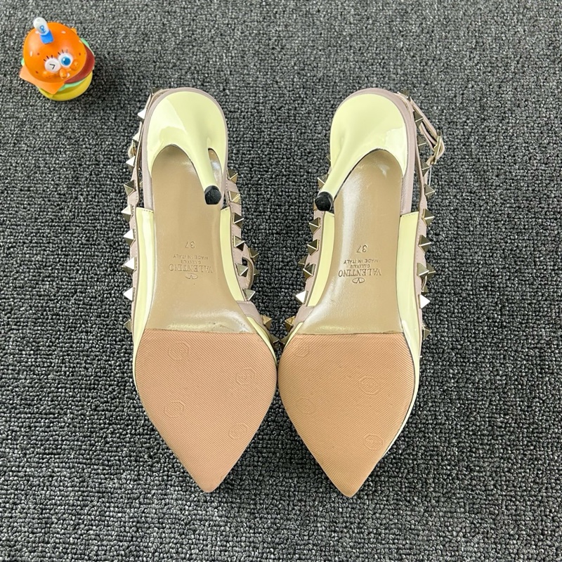 Valentino華倫天奴黃色高跟鞋 尺碼37-12