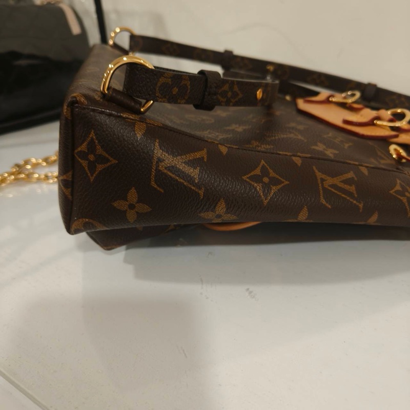 大全配🈶購證❤️ lv #新款 老花 #雙肩包 #後背包 #鏈條款-6