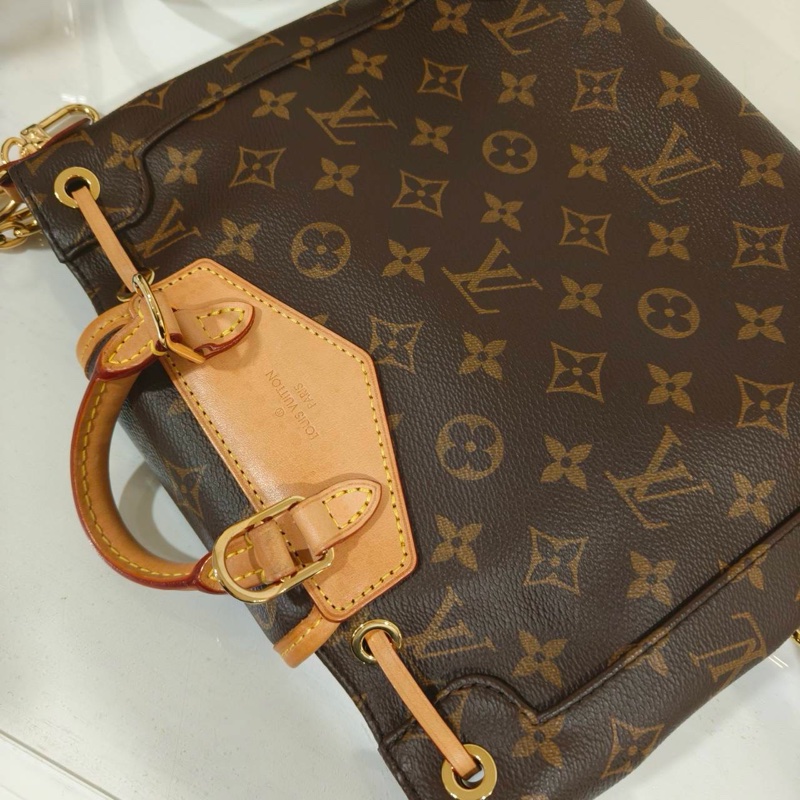 大全配🈶購證❤️ lv #新款 老花 #雙肩包 #後背包 #鏈條款-11