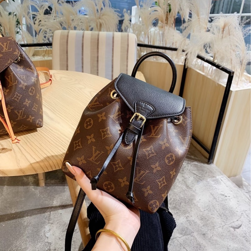 全新閒置全配❤️ LV #Montsouris bb #後背包 #雙肩包 #新款-1