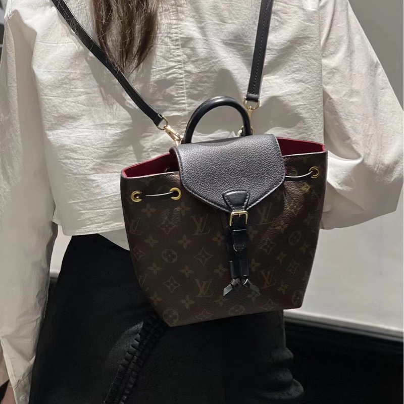 全新閒置全配❤️ LV #Montsouris bb #後背包 #雙肩包 #新款-3