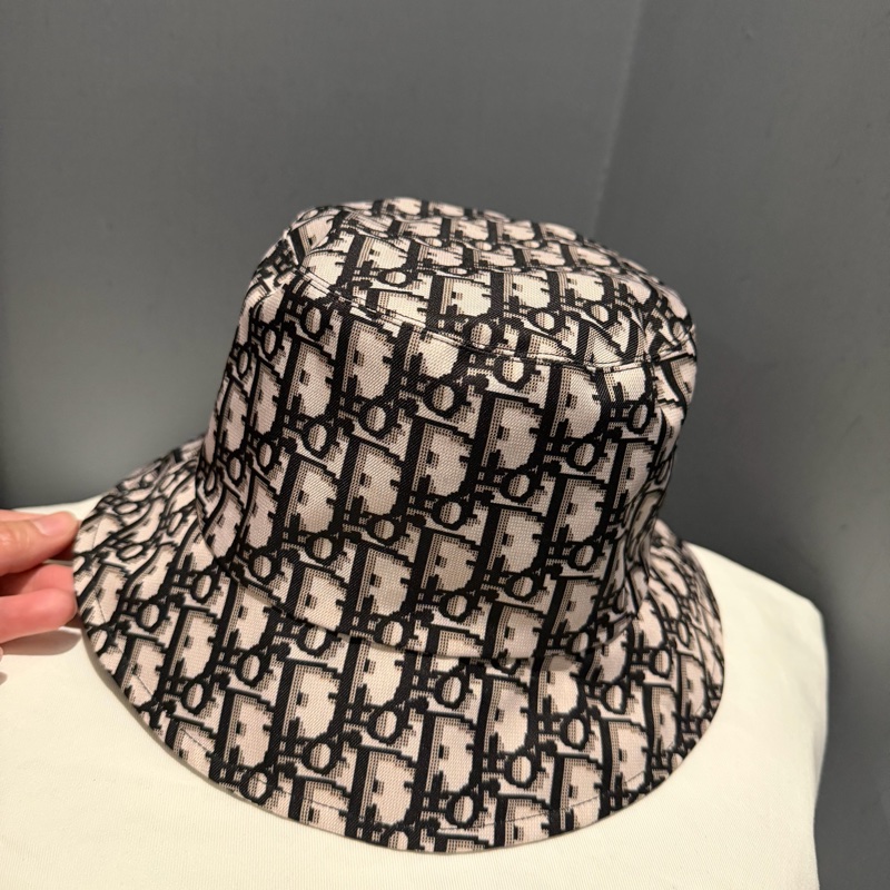 Dior 老花 巴黎地圖 雙面 漁夫帽 57號-2