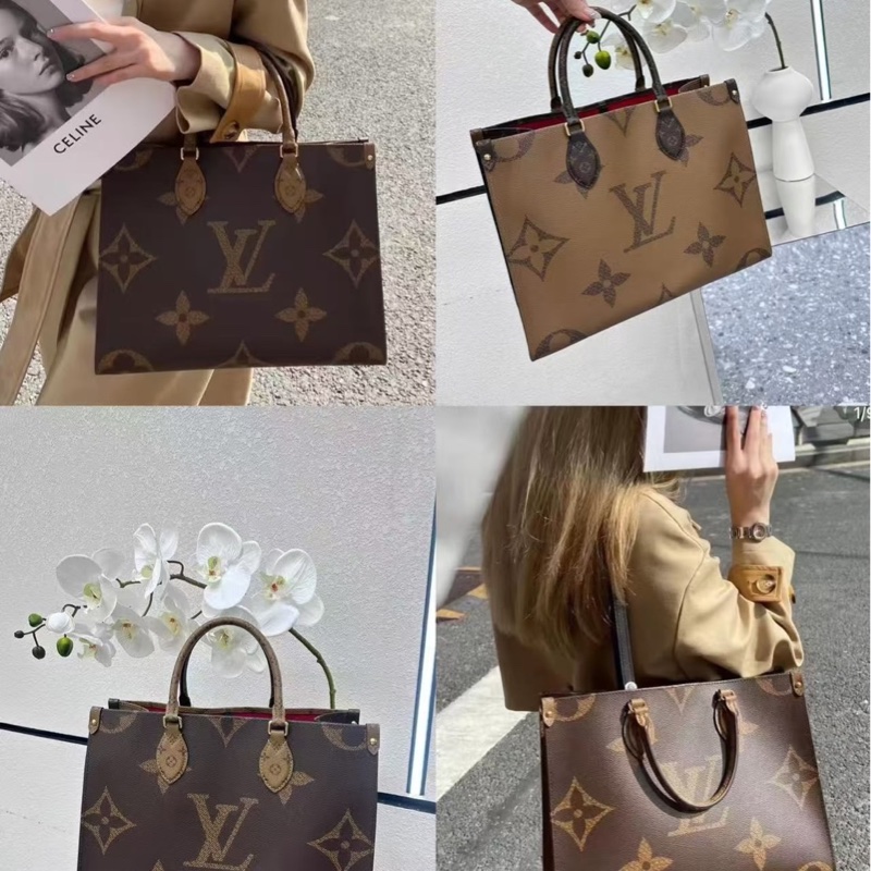 晶片款🈶購證❤️ #onthego #老花 #托特包 #中號-0