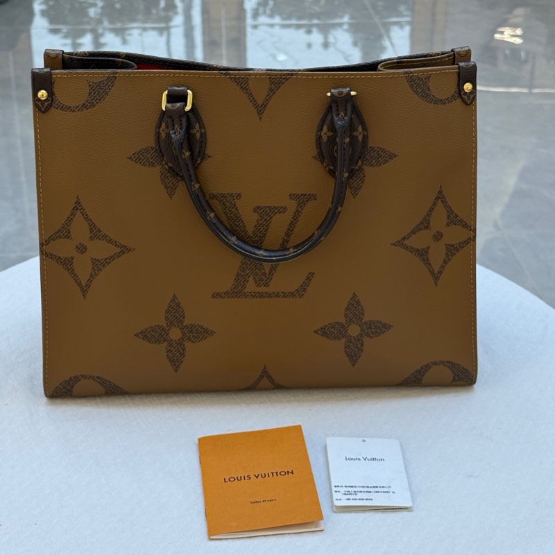 晶片款🈶購證❤️ #onthego #老花 #托特包 #中號-3