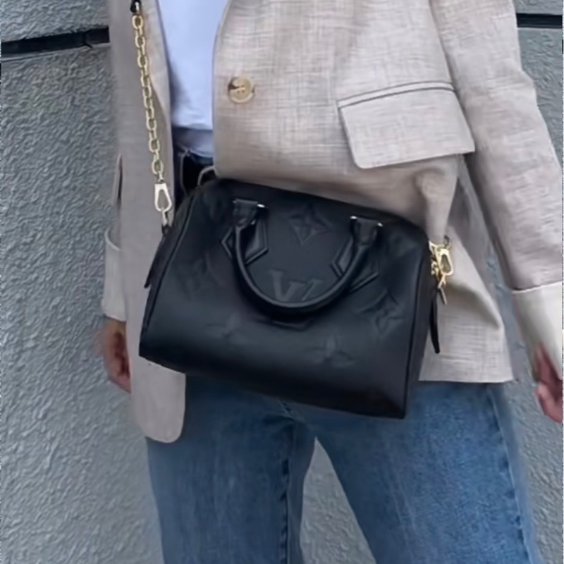 大全配🈶購證❤️ #LV #speedy20 #黑色 #壓紋 #晶片款-1