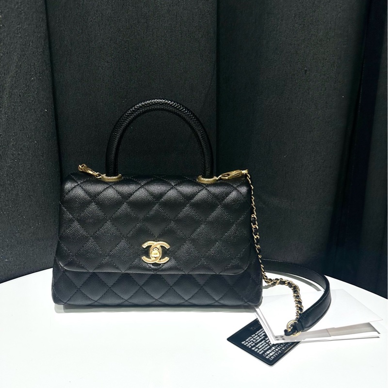 全新閒置全配🌟#chanel #coco #handle #cf #荔枝皮-2