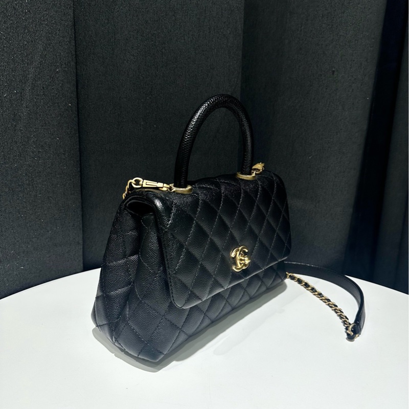 全新閒置全配🌟#chanel #coco #handle #cf #荔枝皮-3