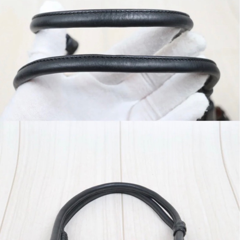 「JL精品代購」9新 Chanel  Vintage 香奈兒玳瑁流蘇雙肩帶肩背包-5